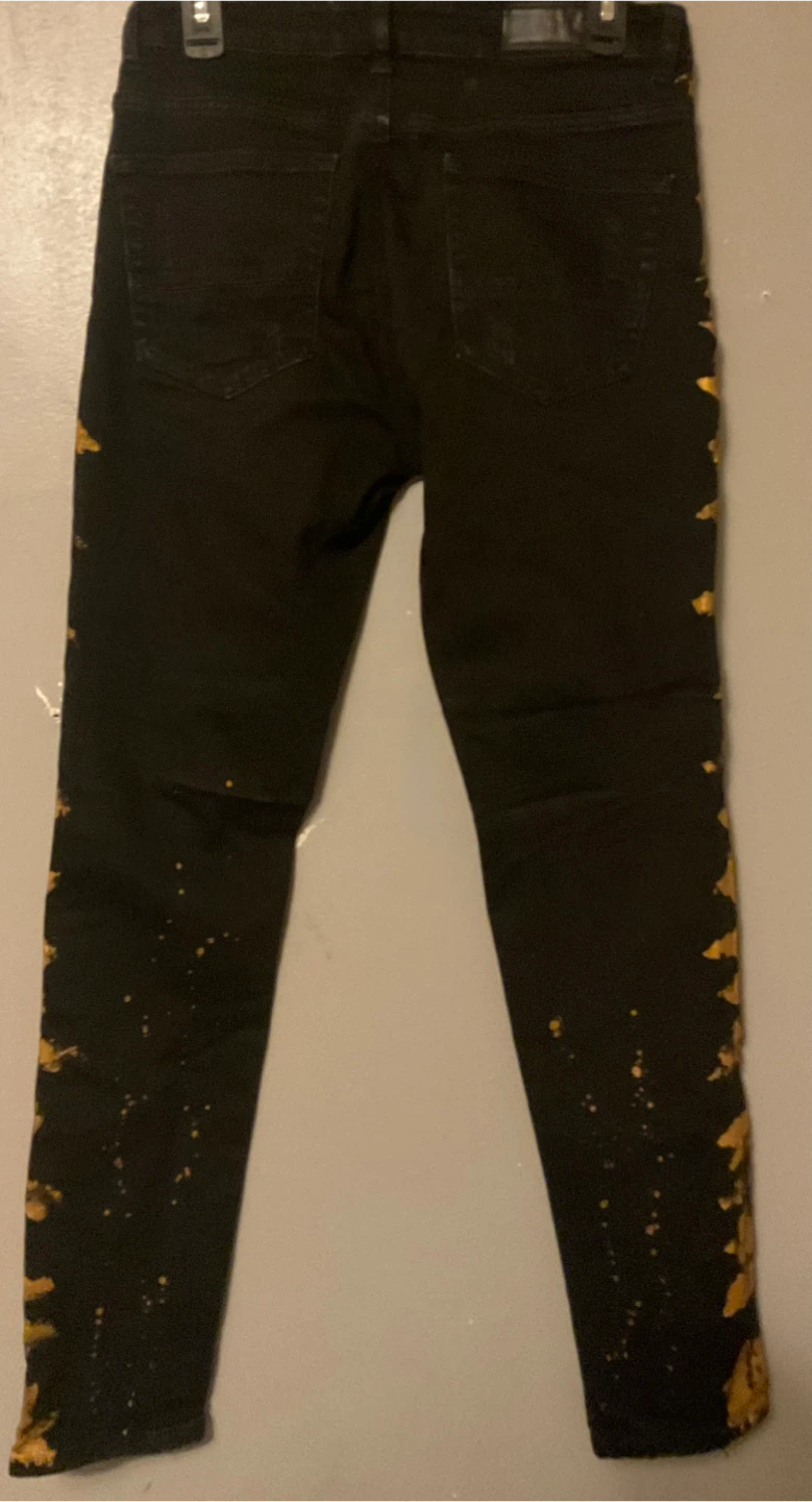 Mens DMA Premium Wear Black Jeans - photo 2