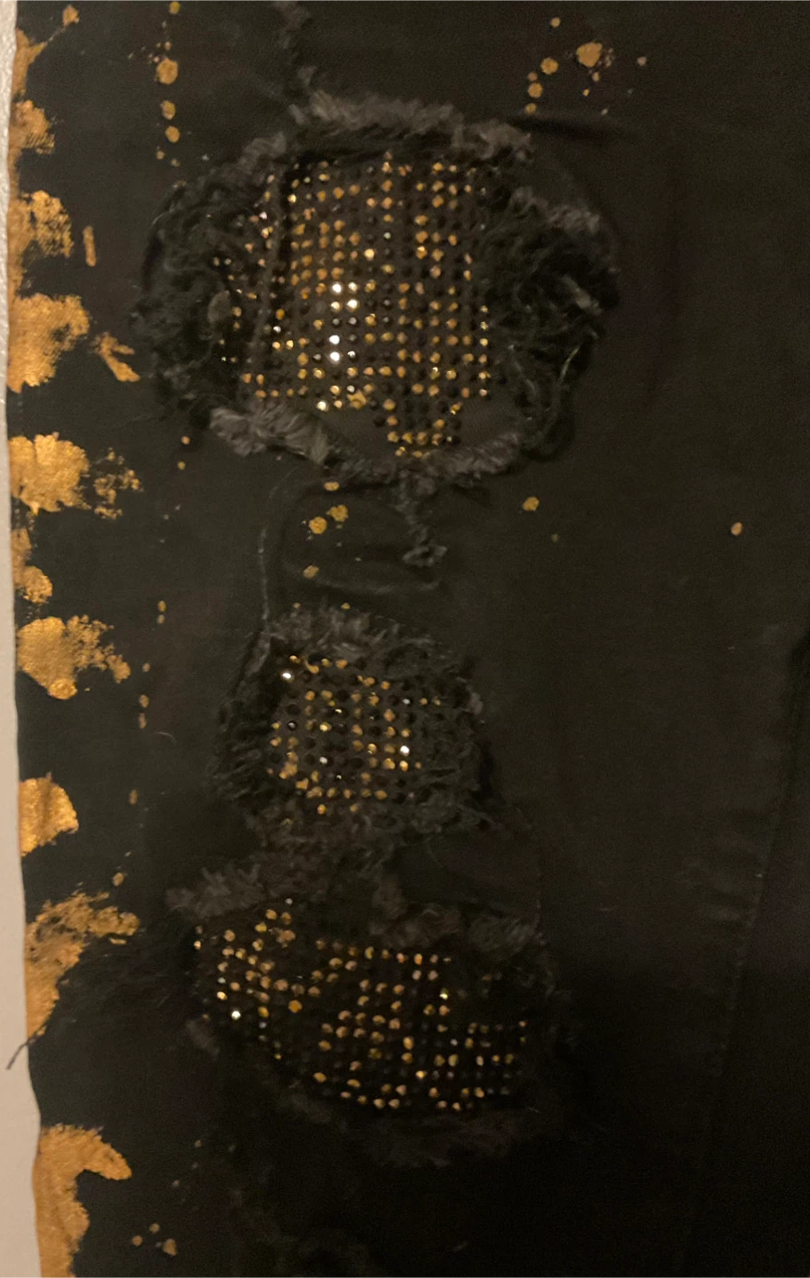 Mens DMA Premium Wear Black Jeans - photo 4