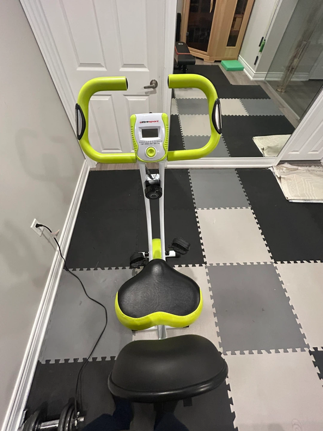 UltraSport Foldable Exercise Bike - photo 3