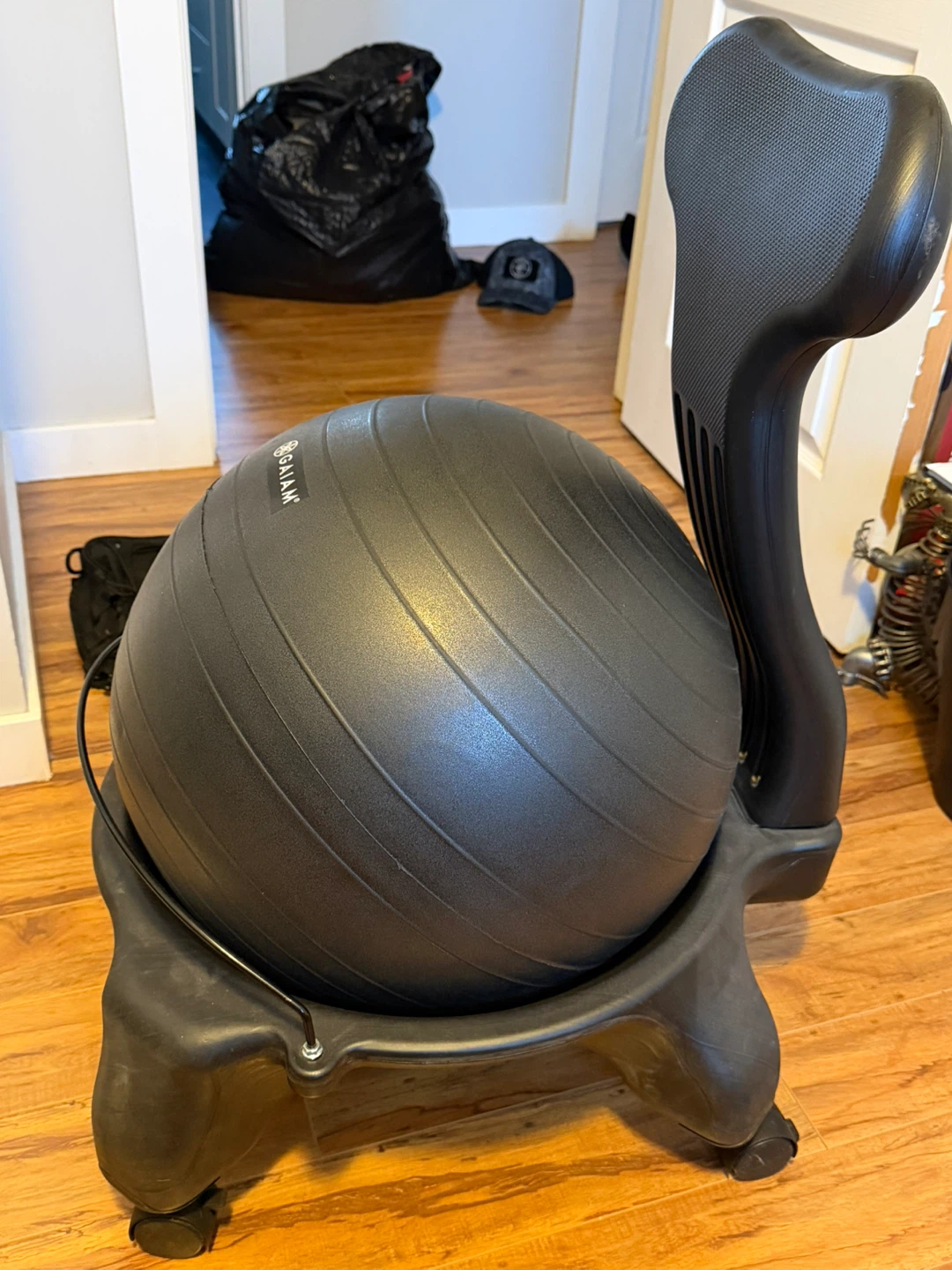 Gaiam Exercise Stability Ball Chair - photo 2