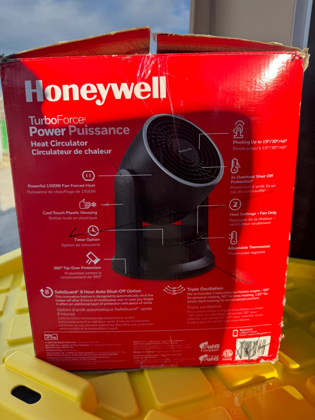 Honeywell TurboForce Power Heat Circulator - photo 2