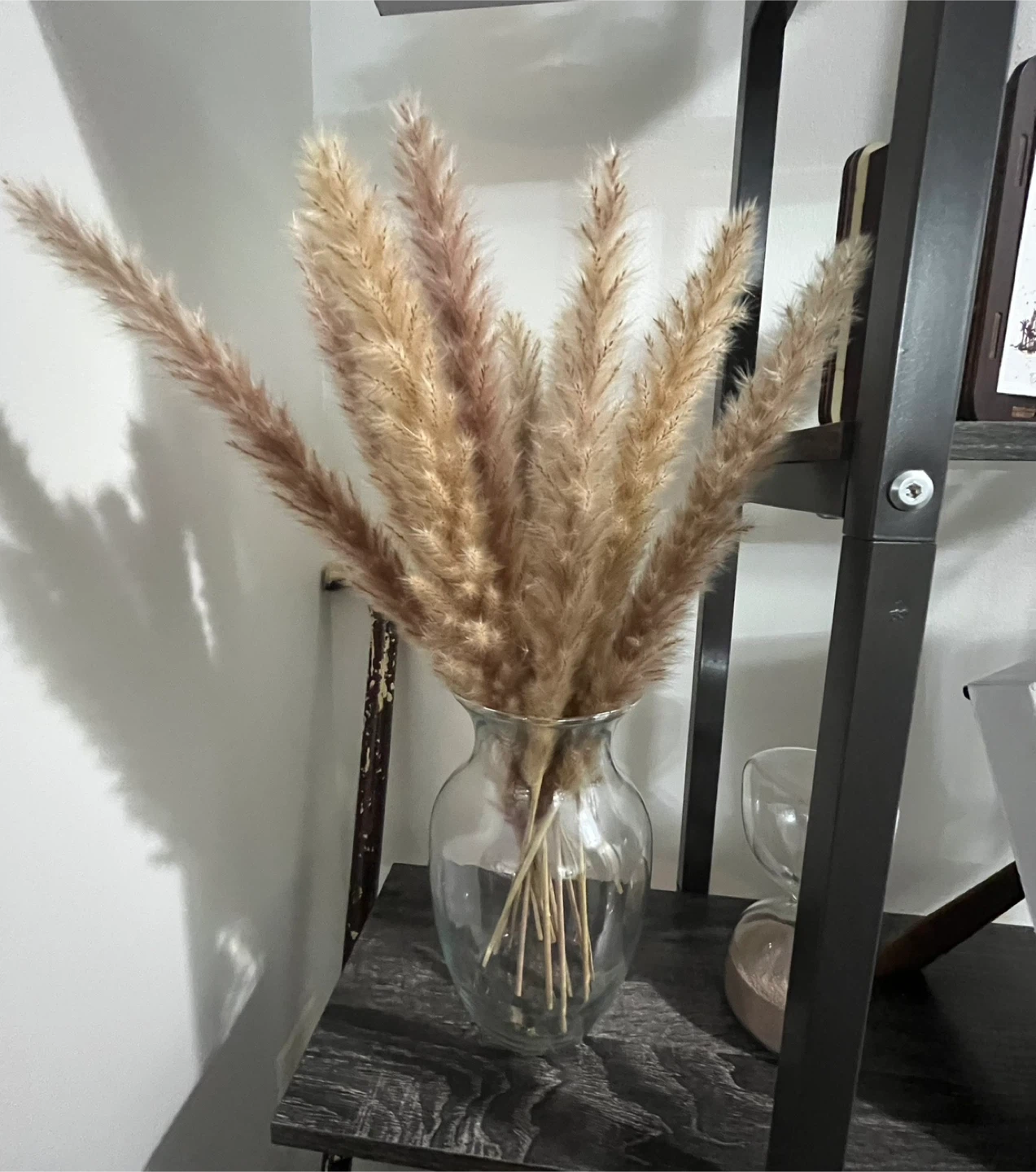 Dried Pampas Grass Arrangement with vases - photo 3