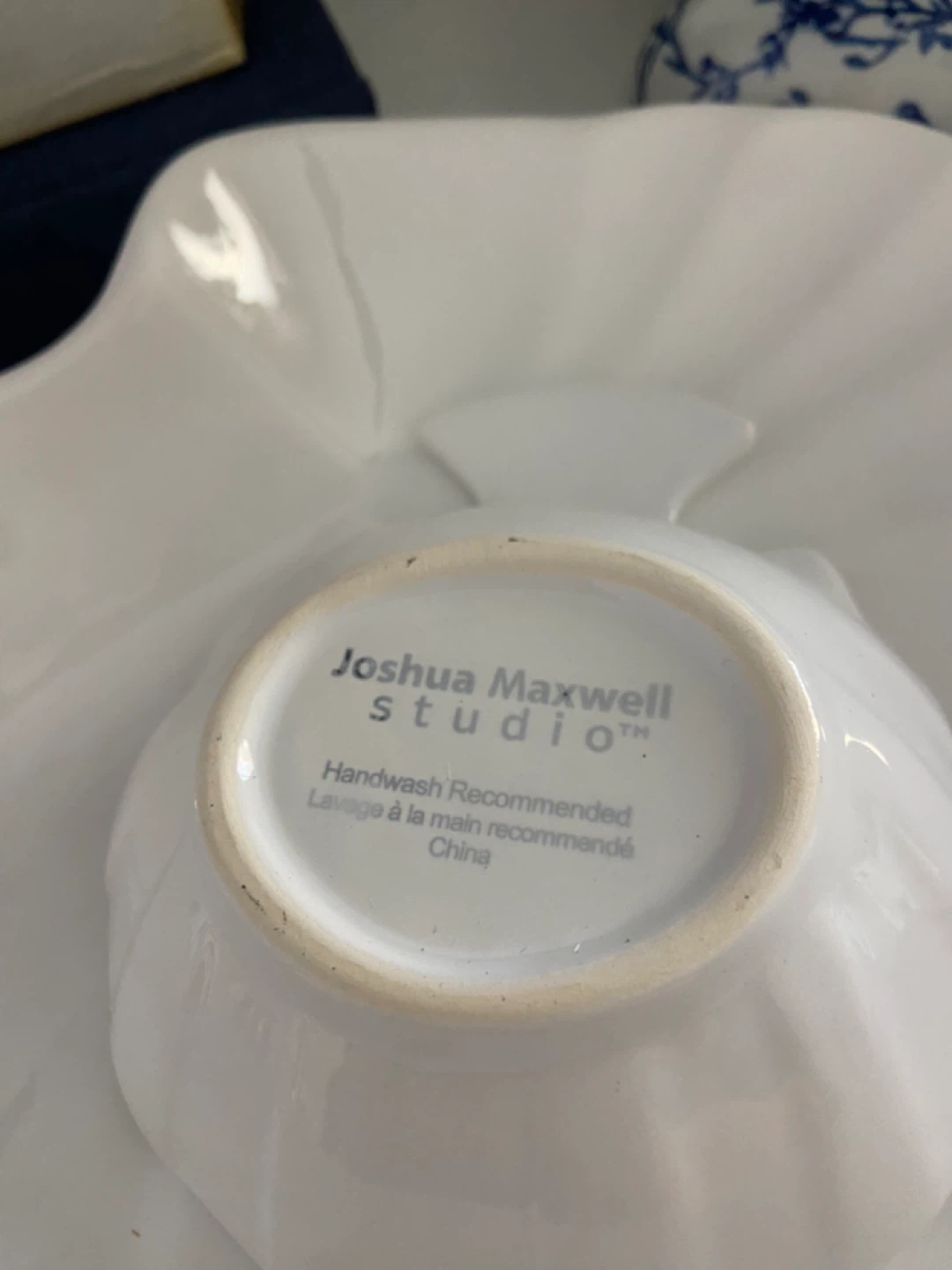 Joshua Maxwell Studio 2-Piece Chip & Dip Platter - photo 3