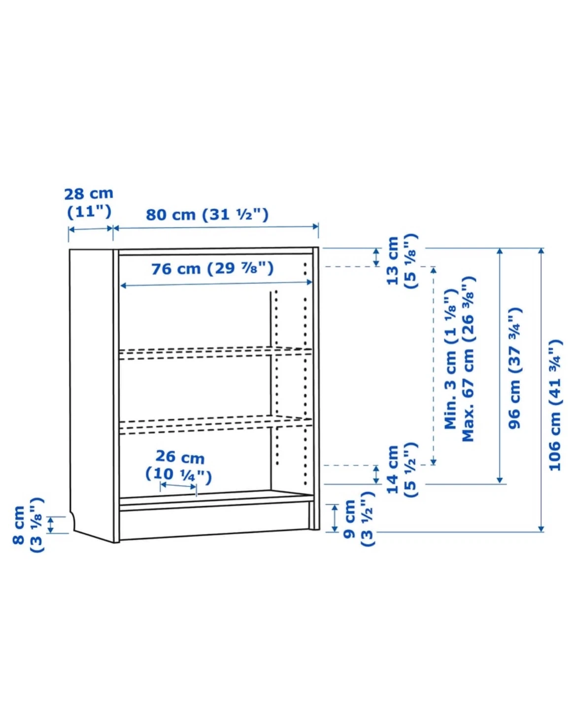 IKEA KALLAX Shelf Unit White - photo 4