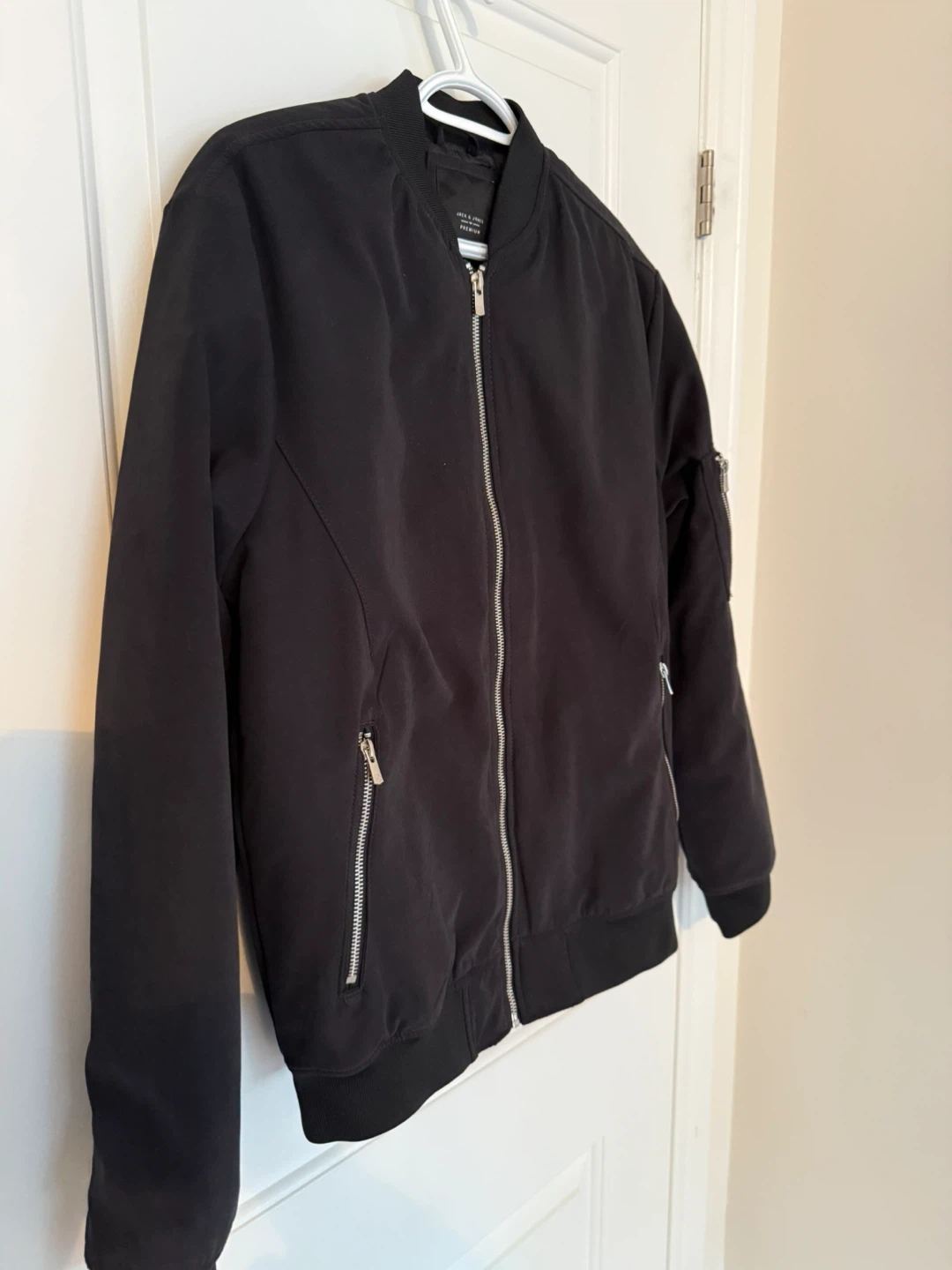 Jack & Jones Men's Black Bomber Jacket - photo 4