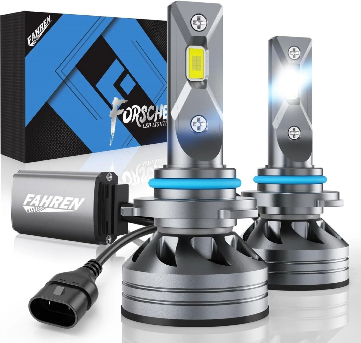 FAHREN LED Headlight Bulbs 9005/HB3/H10