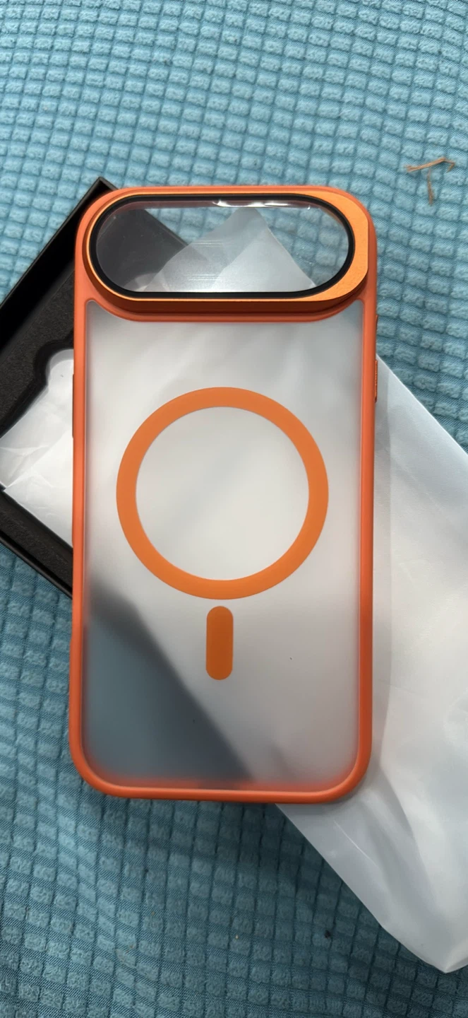 Orange Magnetic Phone Case iPhone air - photo 2