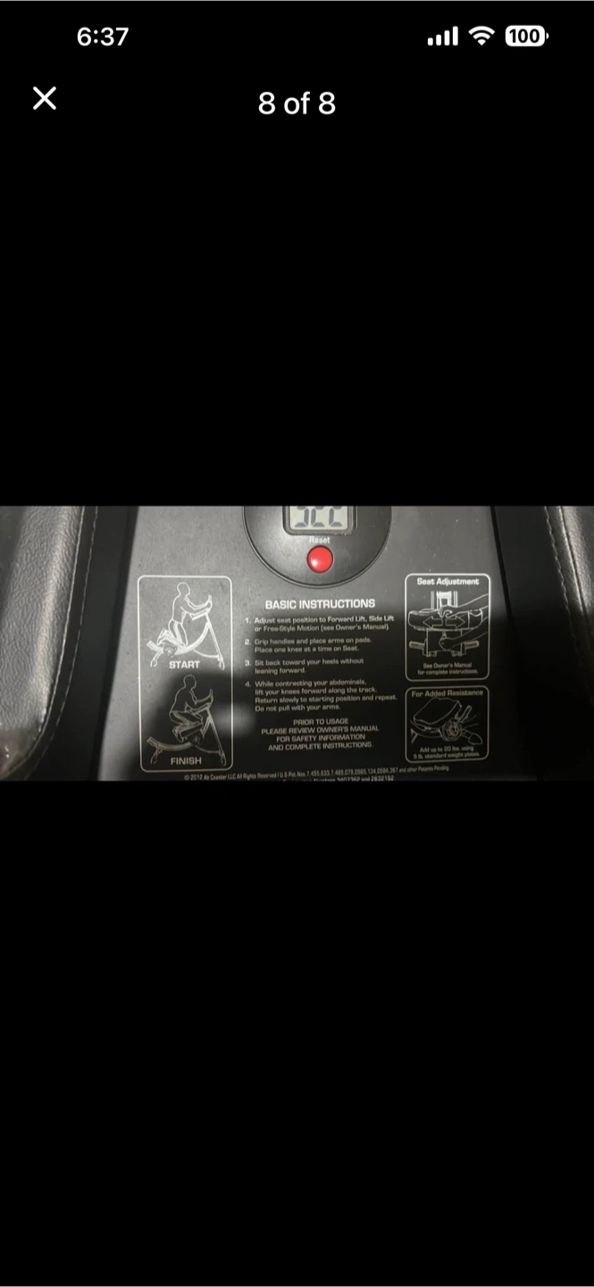 AbCoaster MAX Ab Machine - photo 3