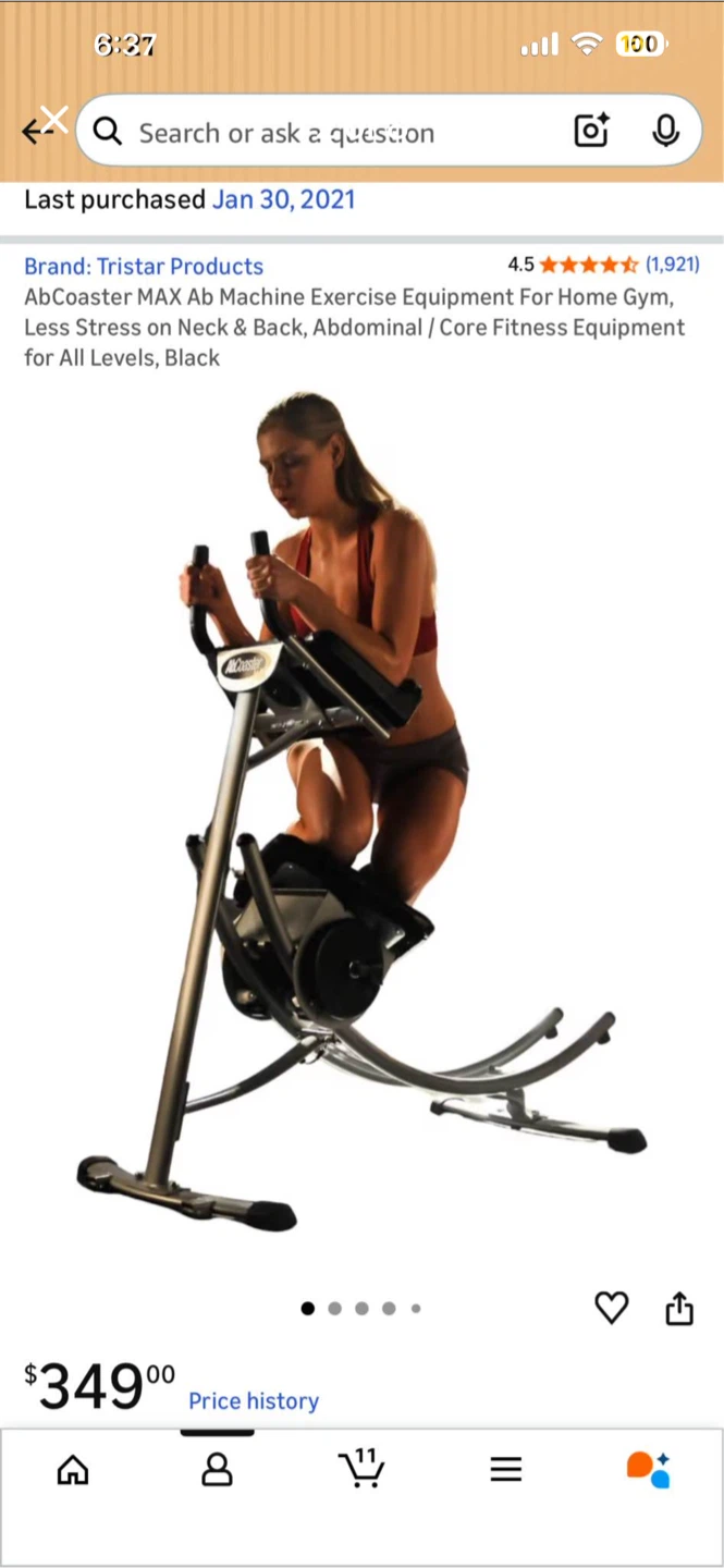 AbCoaster MAX Ab Machine