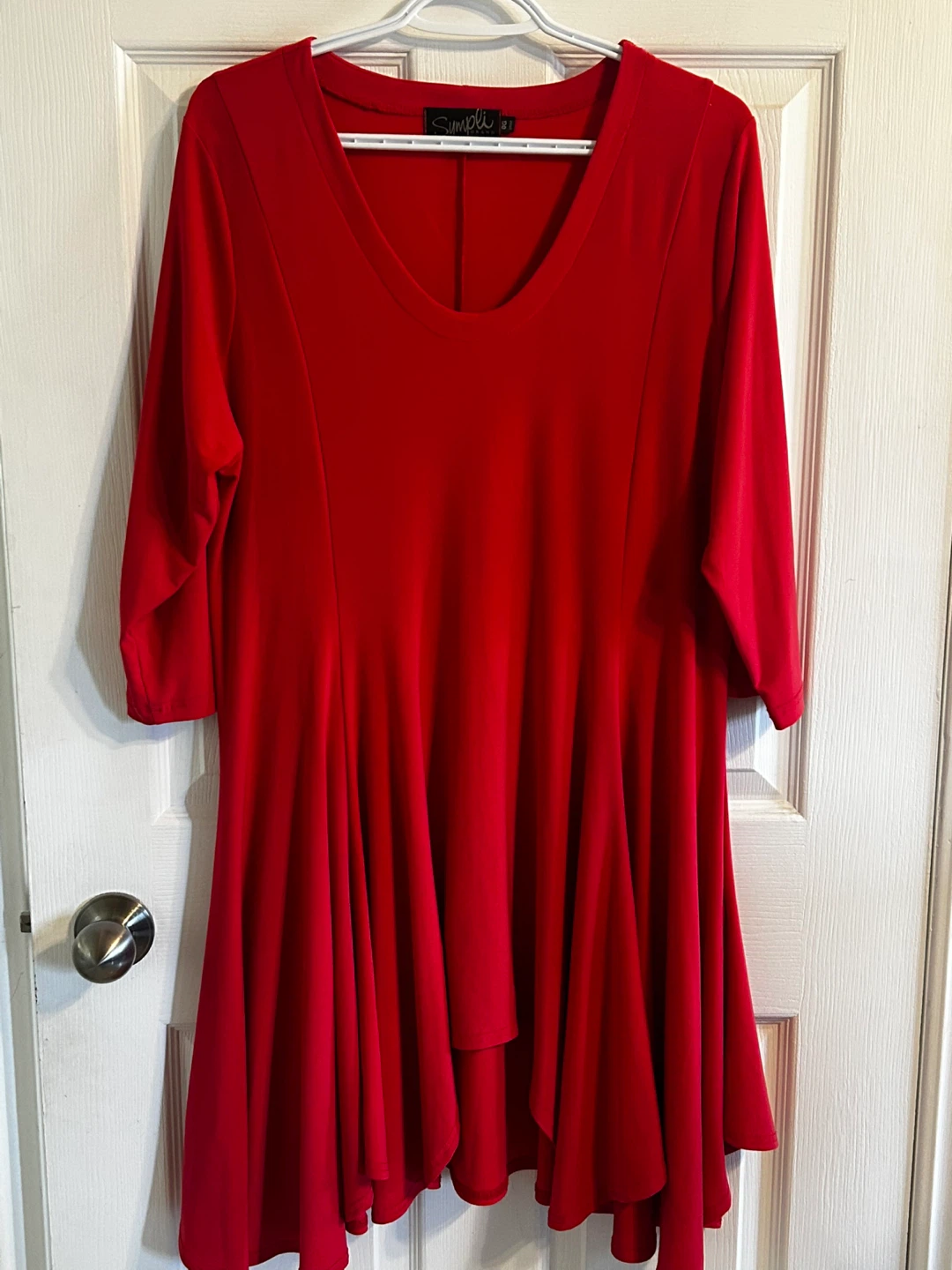 Sympli Grand Red Dress Size 1X