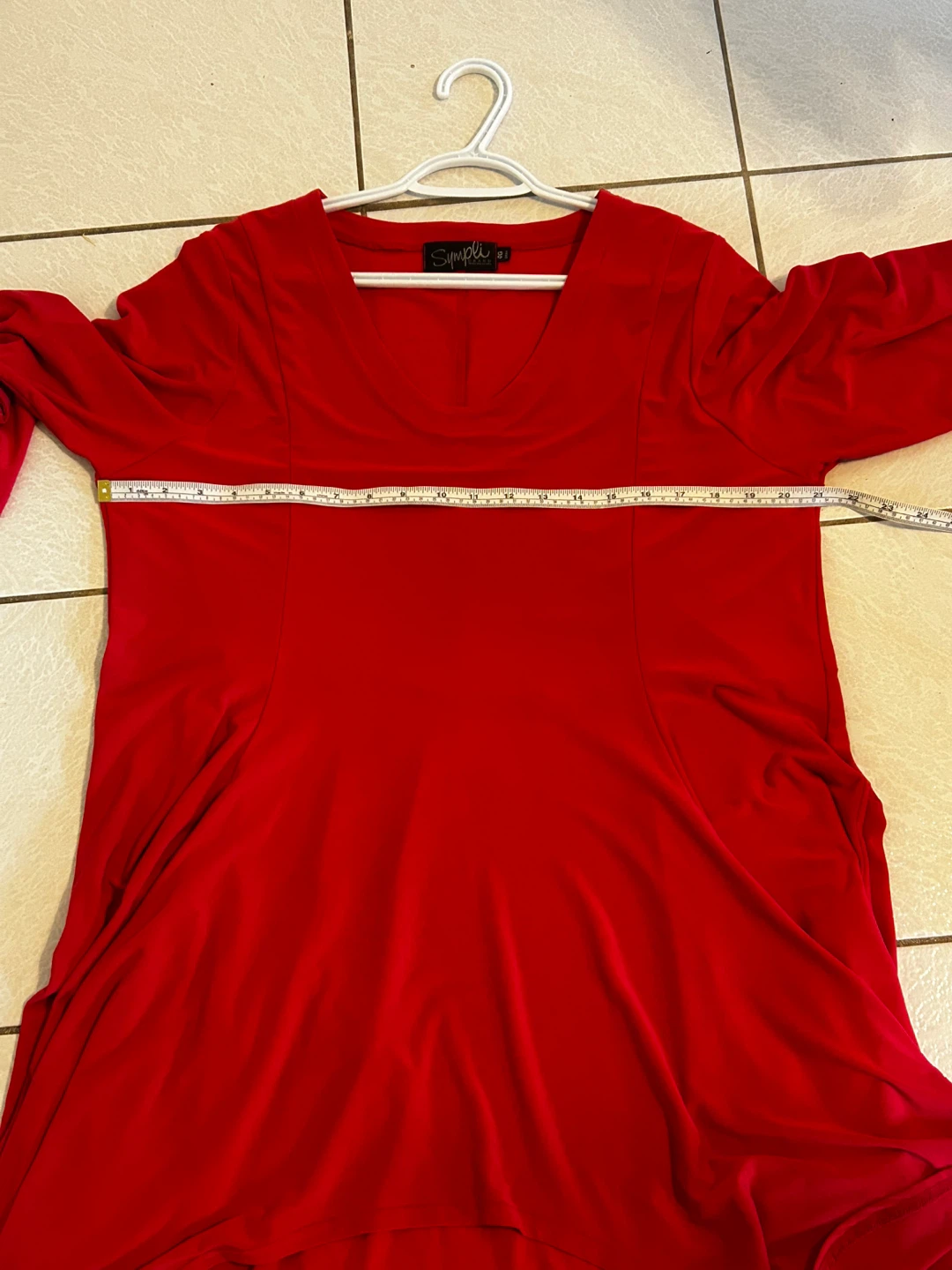 Sympli Grand Red Dress Size 1X - photo 5