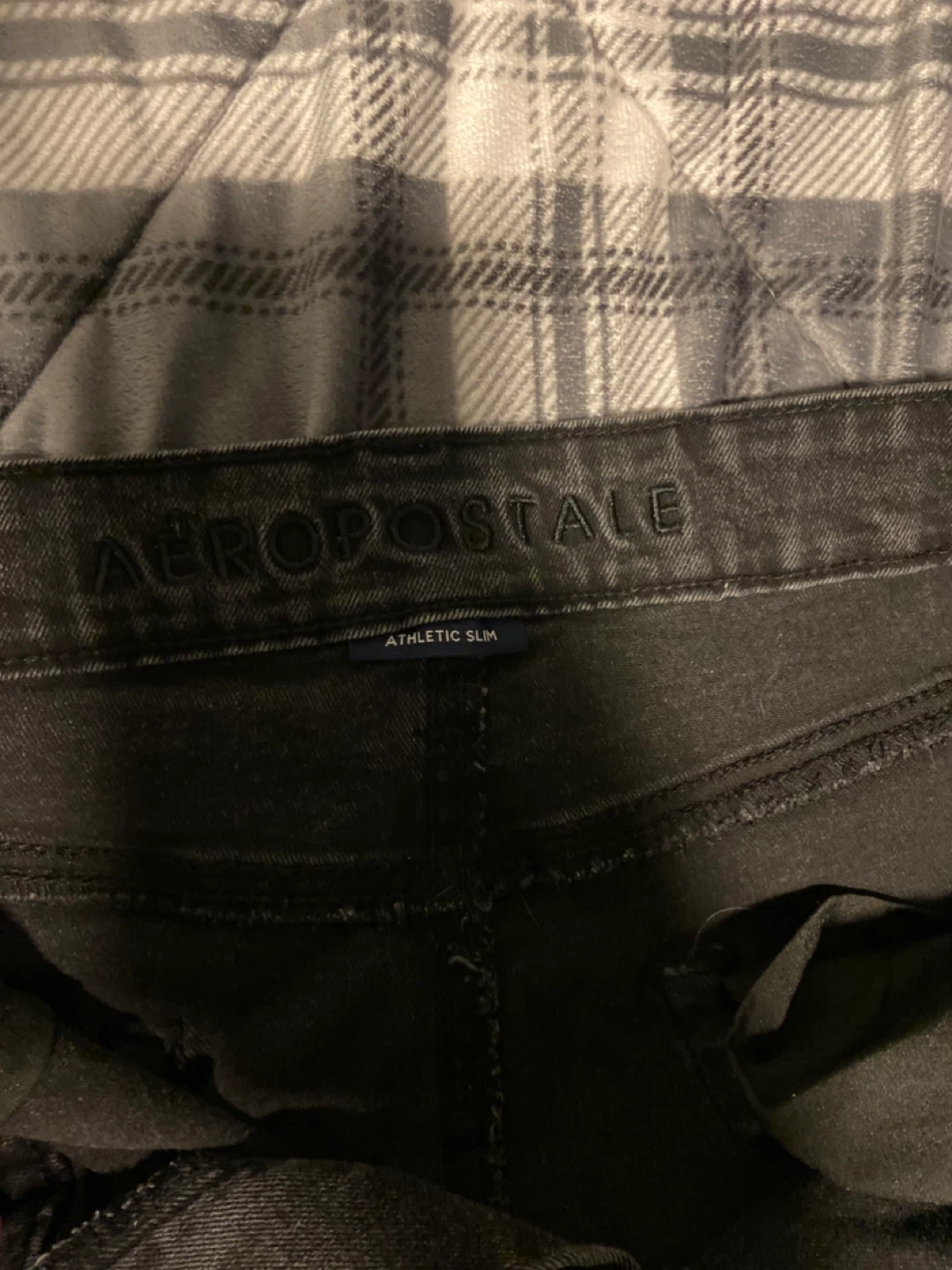 Mens Black Aeropostale Jeans Size 32x30 Athletic Slim - photo 3