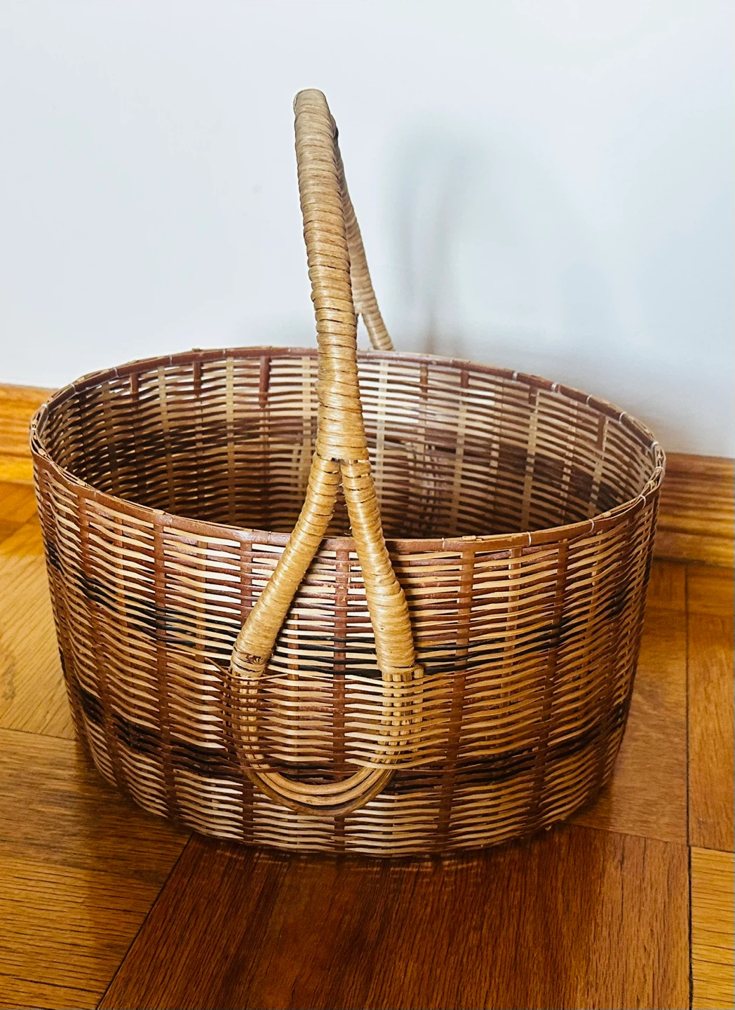 Woven Basket with Handles