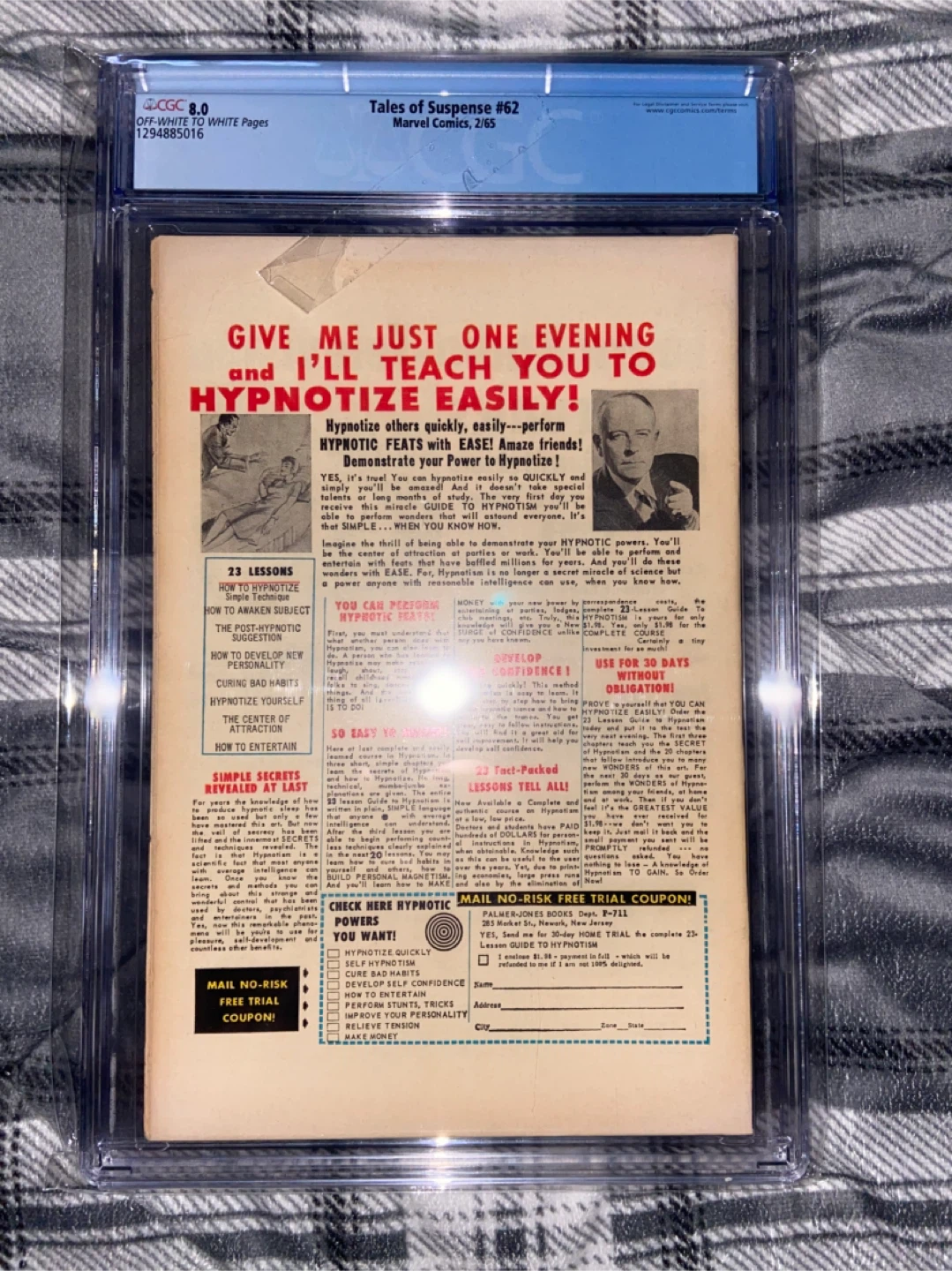 Tales of Suspense #62 CGC 8.0 Origin of the Mandarin - photo 3