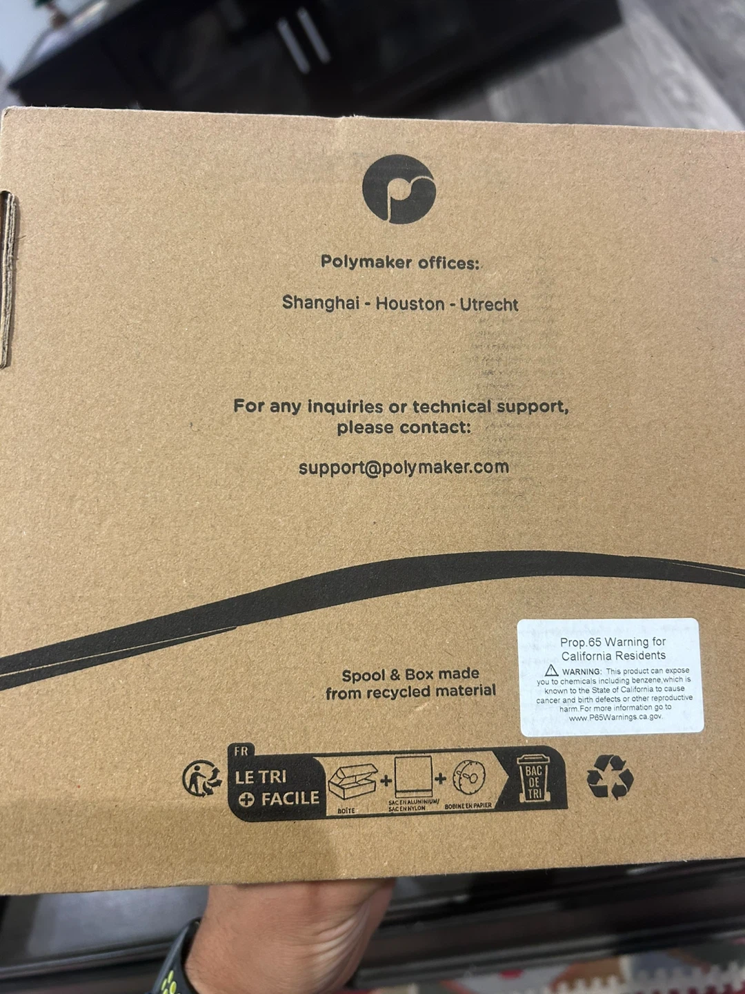 PolyMaker PolyLite PLA 3D Printing Filament - Natural Color - photo 5