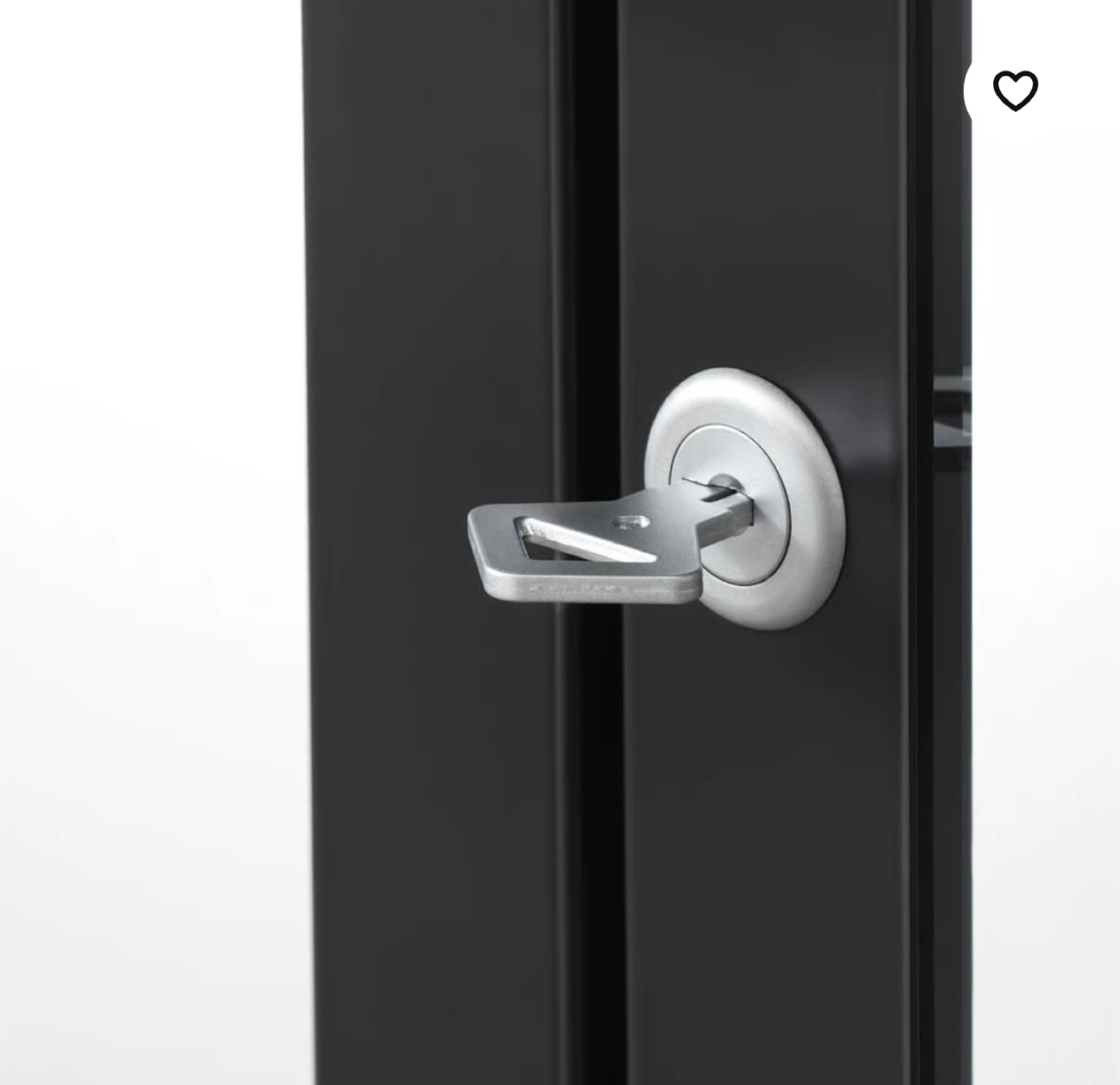 IKEA FABRIKÖR Glass-door cabinet, black-brown - photo 4
