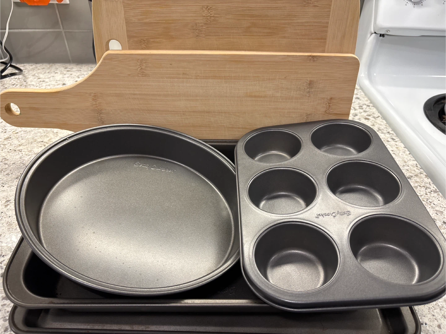 Betty Crocker Baking Pans and Cutting Boards