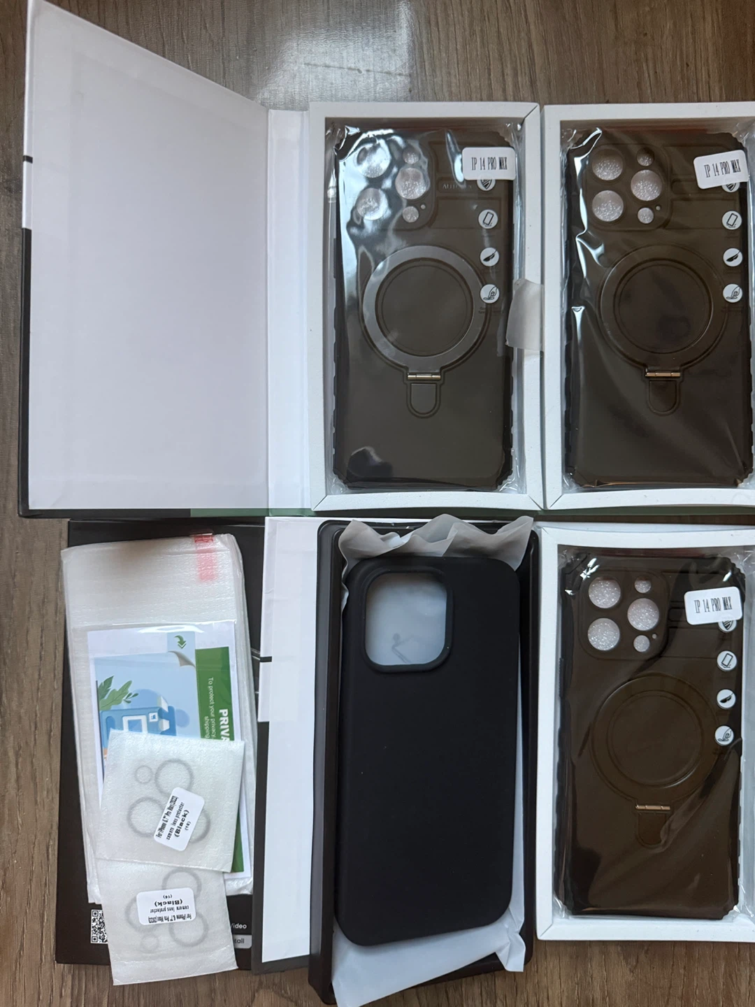 iPhone 14 Pro Max Case with Ring Stand