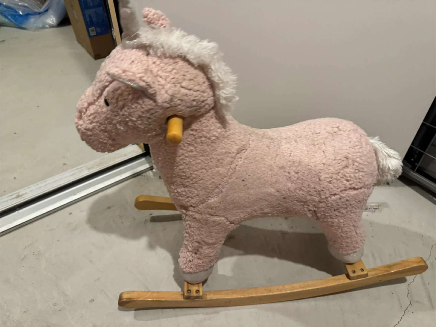 Unicorn rocking chair