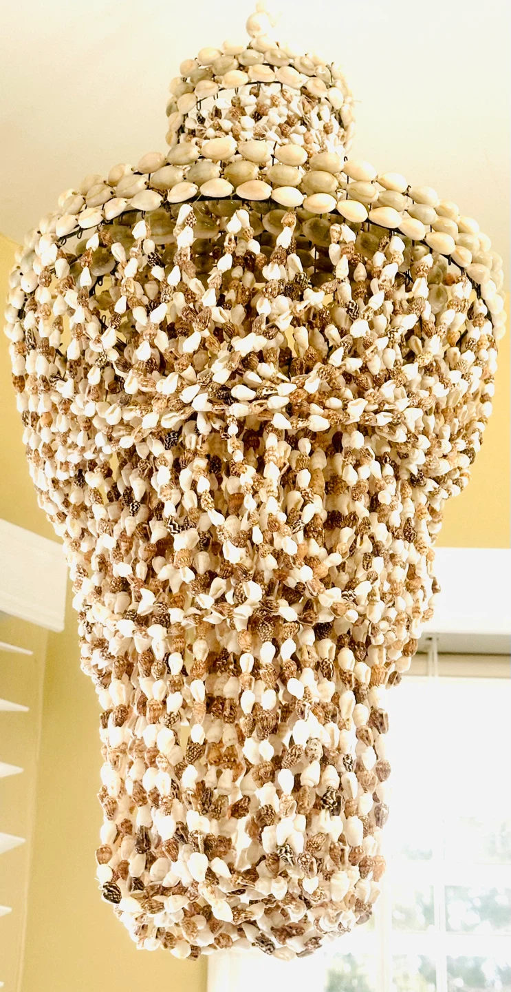 Seashell Chandelier For Indoor/Outdoor