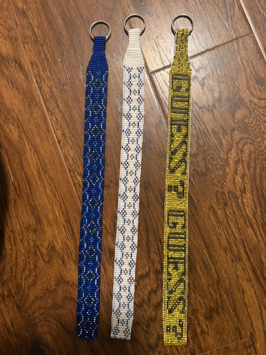 Guess Beaded Keychain Set