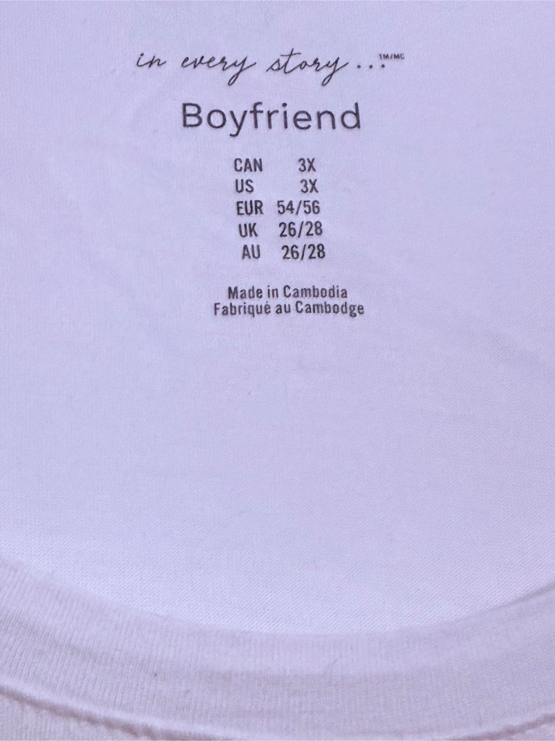 White "Proper of Love" Boyfriend T-Shirt - photo 5