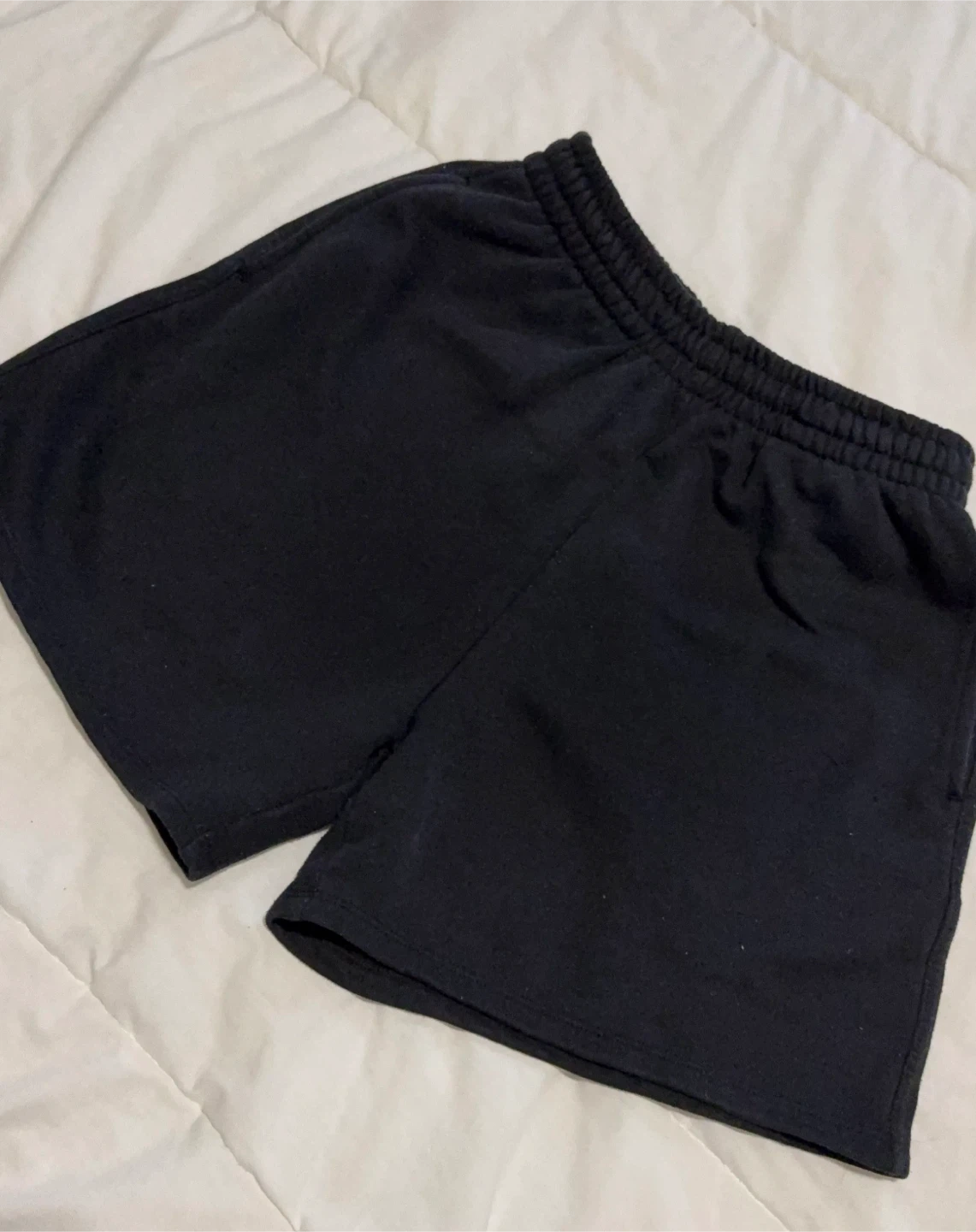 Lazy Pants Black Athletic Shorts