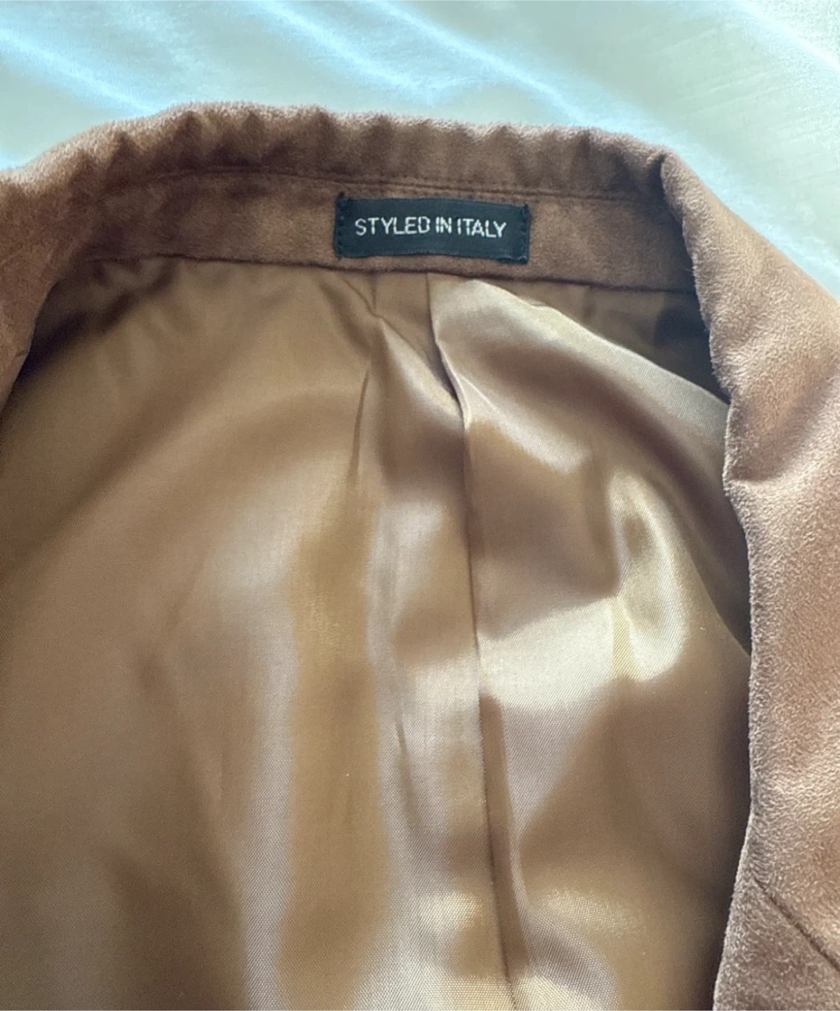 CIGLIANO Brown Suede Blazer - photo 4