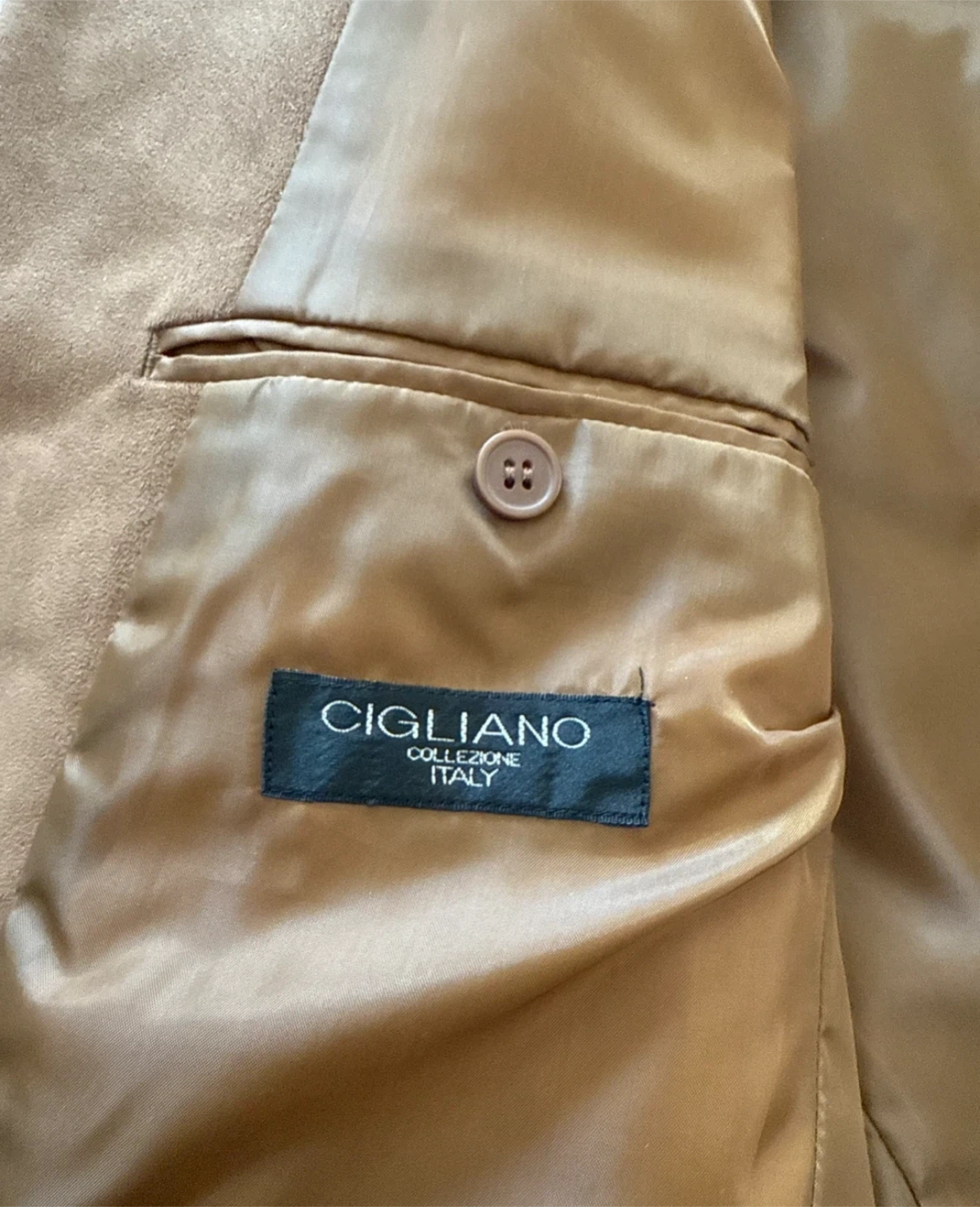 CIGLIANO Brown Suede Blazer - photo 5