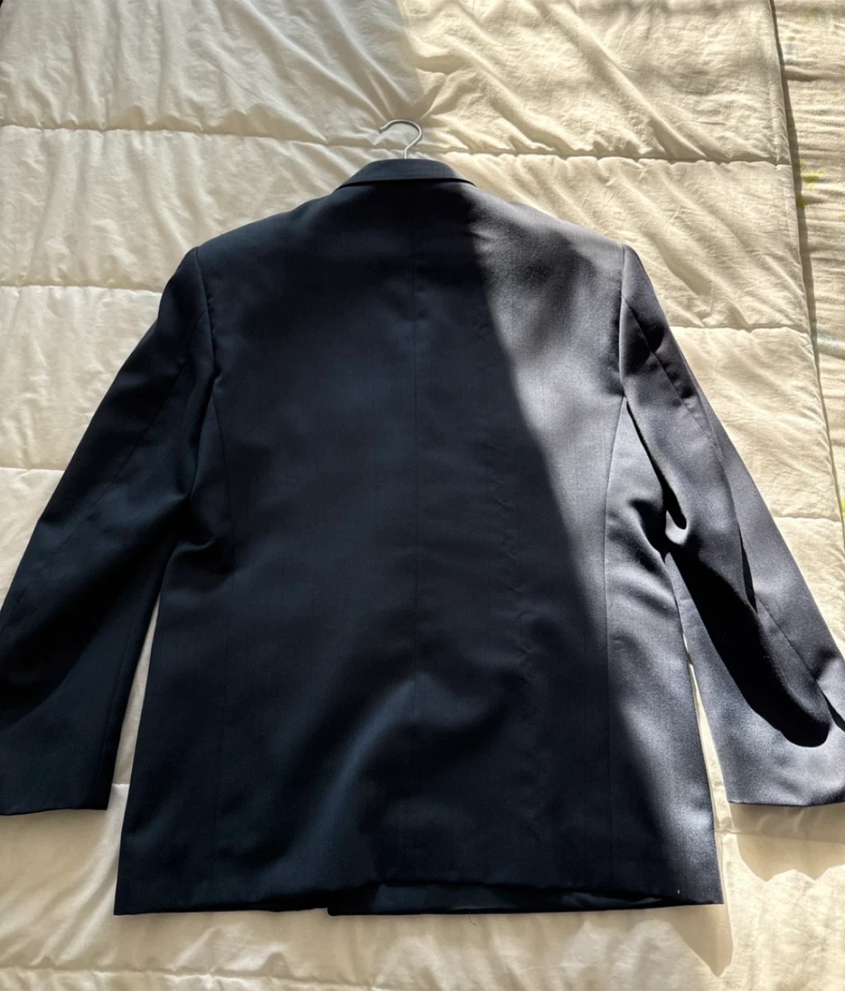 Moores Guido Bellini Double-Breasted Navy Blazer - photo 2