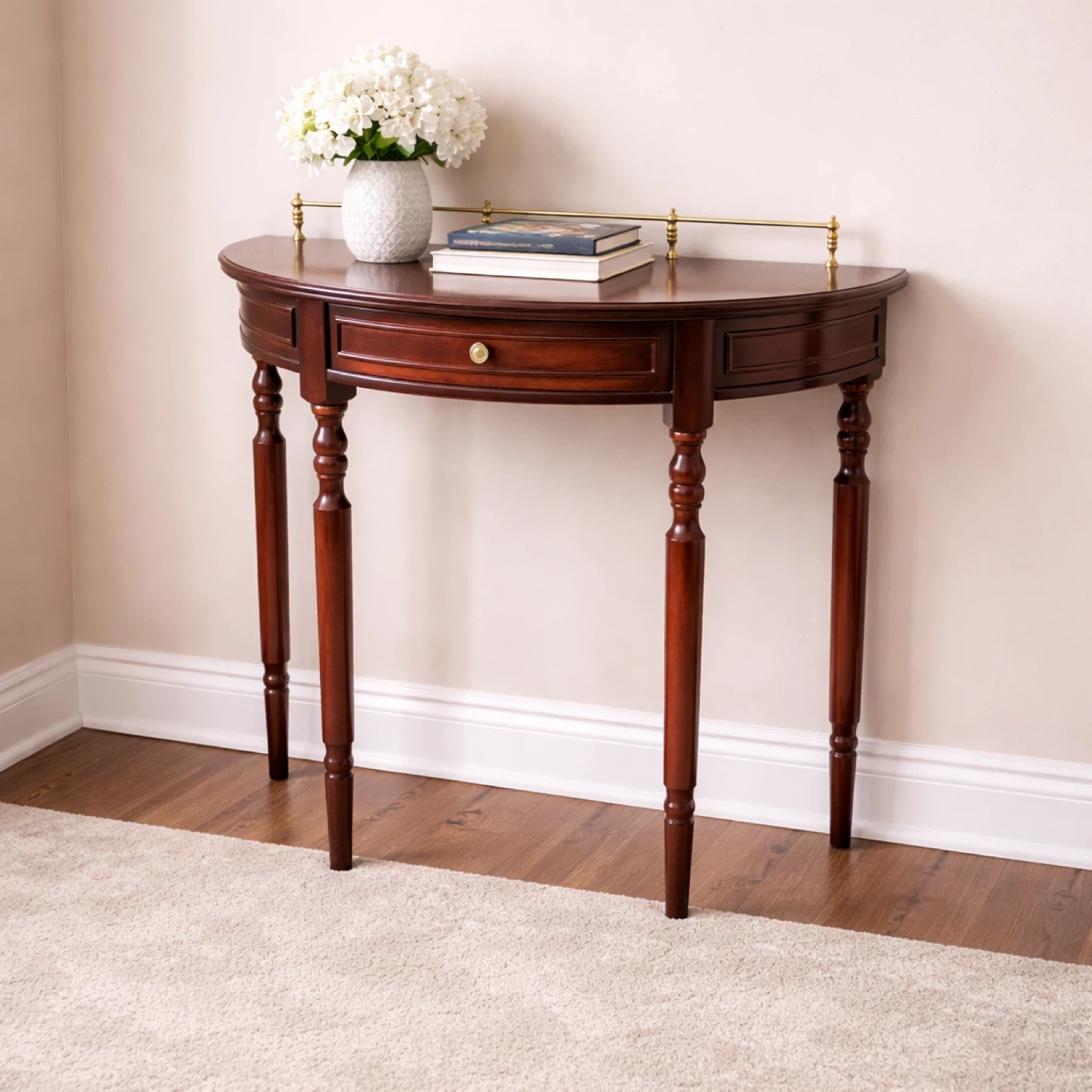 Half-Moon Console Table