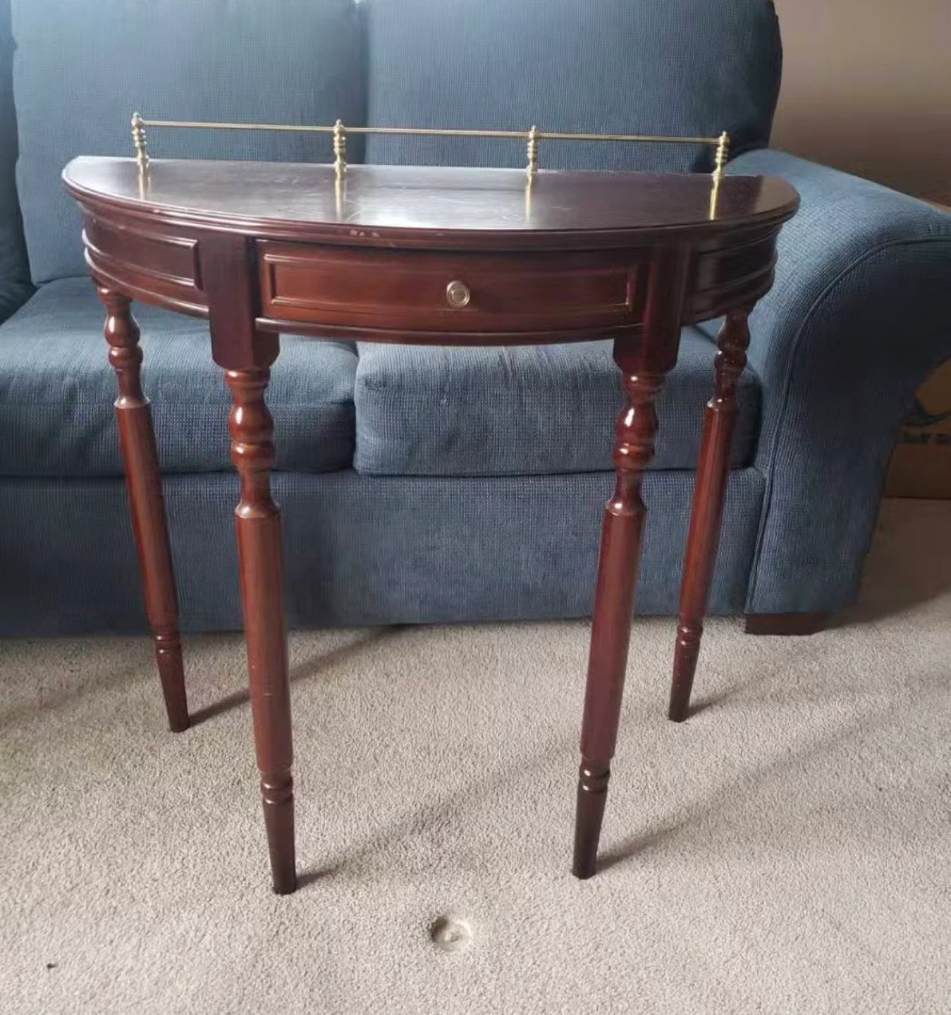 Half-Moon Console Table - photo 2