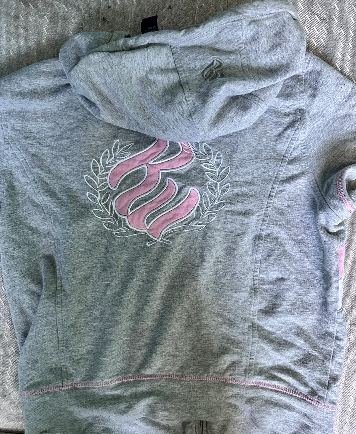 Rocawear Cropped Zip Up Hoodie