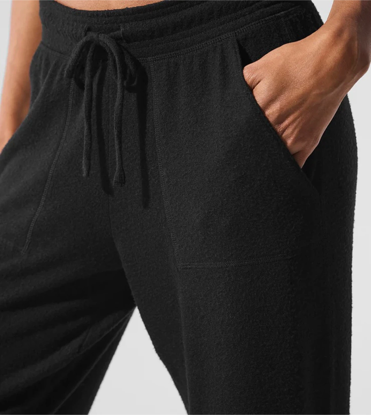 Alo Yoga Soho Sweatpant Black Size S - photo 4