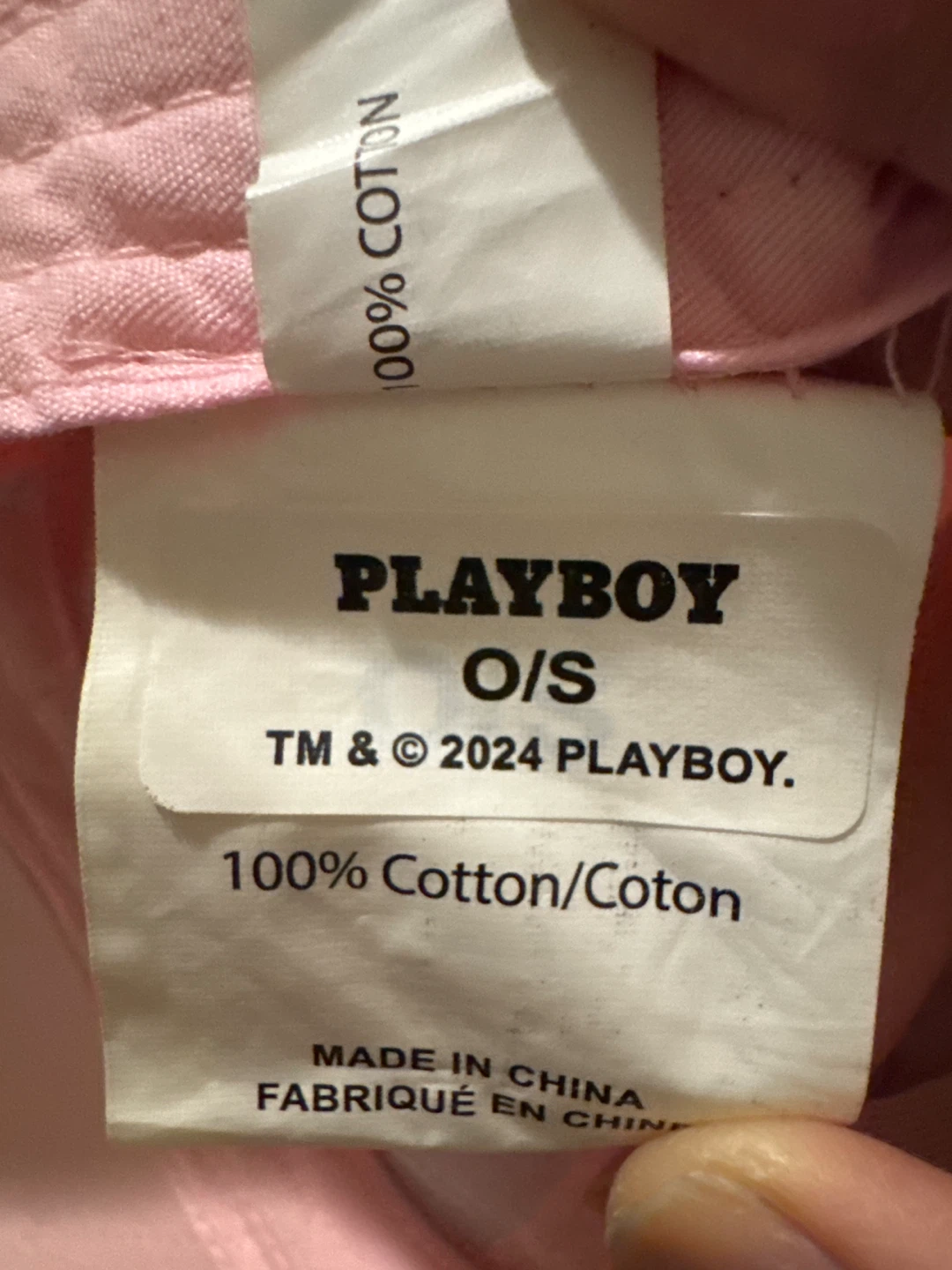 Playboy Pink Baseball Cap - photo 5