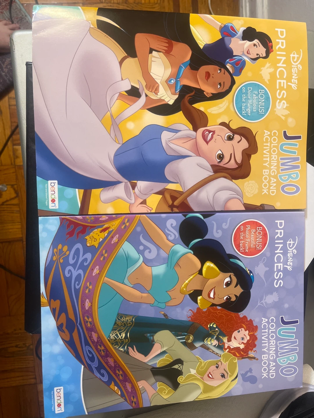 Disney Princess Jumbo Coloring and Activity Books (2 Pack)