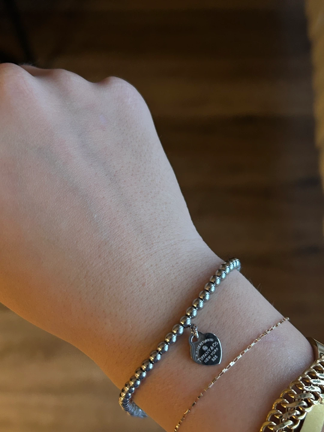 Tiffany & Co. Heart Beaded Bracelet - photo 3