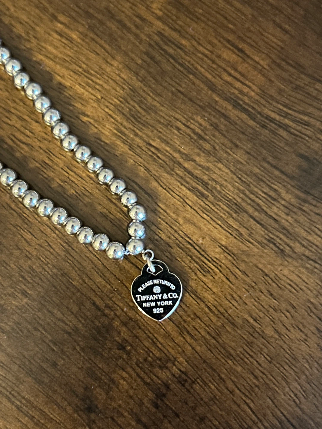 Tiffany & Co. Heart Beaded Bracelet