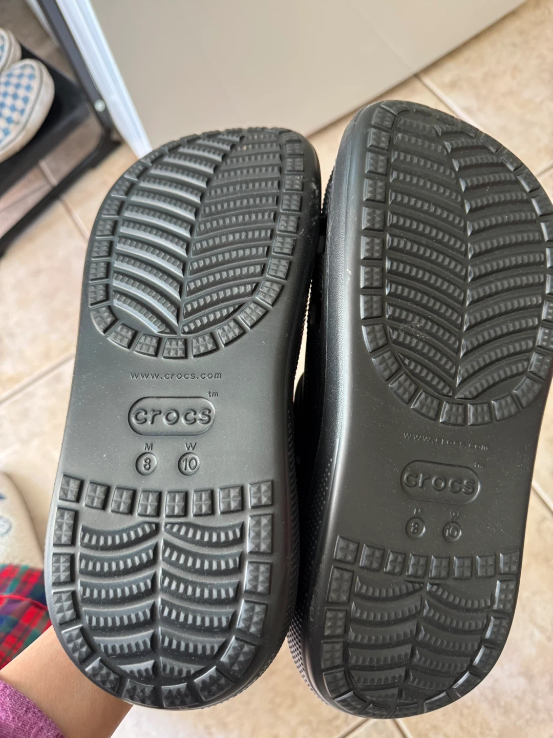 Crocs Platform Clogs Black Size W 10 / M 8 - photo 4