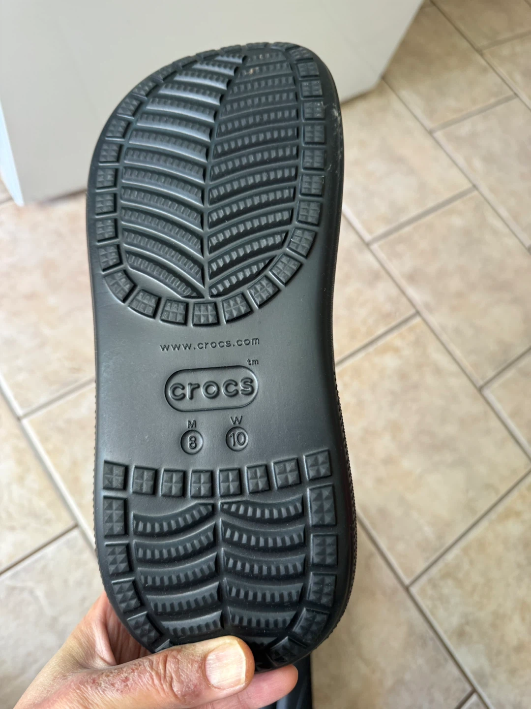 Crocs Platform Clogs Black Size W 10 / M 8 - photo 3