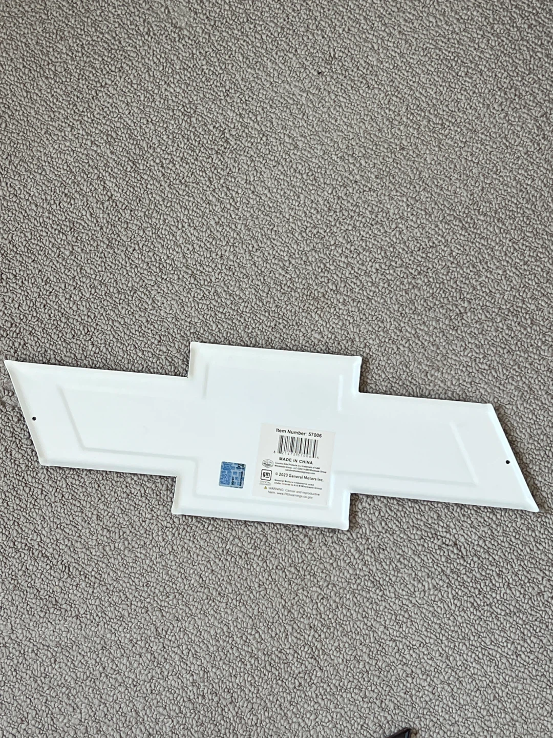 Chevrolet Bowtie Emblem Sign - photo 2
