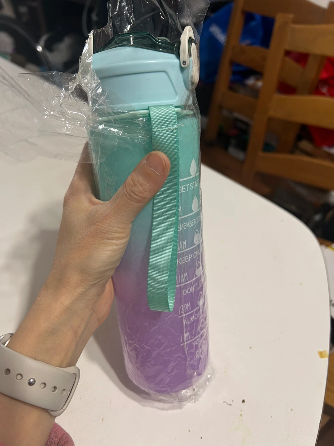 Brand New Water Bottle with Straw 750ml - photo 3