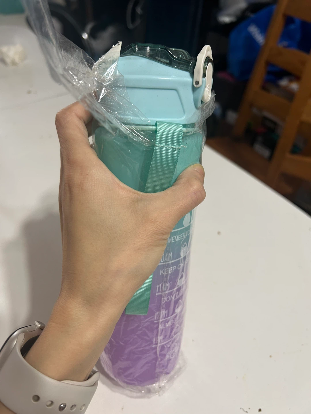 Brand New Water Bottle with Straw 750ml - photo 4