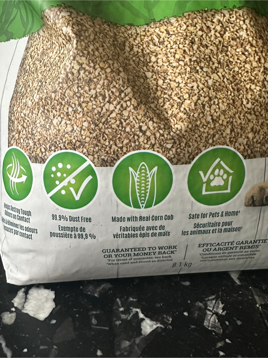 Nature's Miracle Clumping Corn Cob Litter 8.1 kg - photo 5