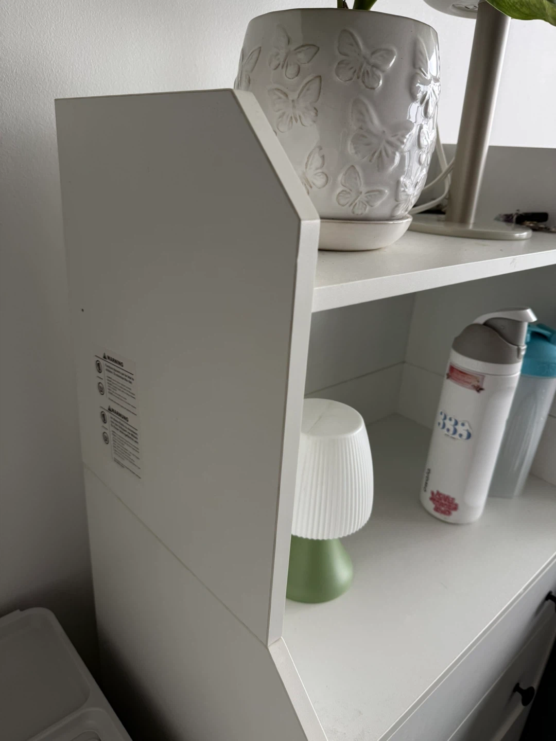 White 3-Drawer Dresser - photo 3
