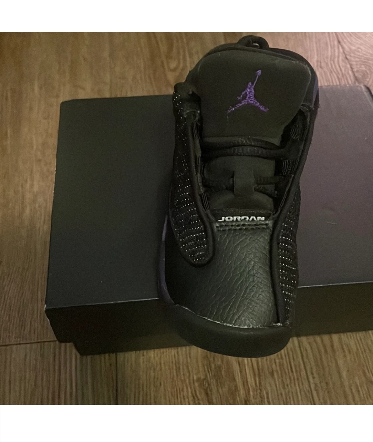 Jordan Kids Air Jordan 13 Retro 'Court Purple' Sneakers Size 7C - photo 5