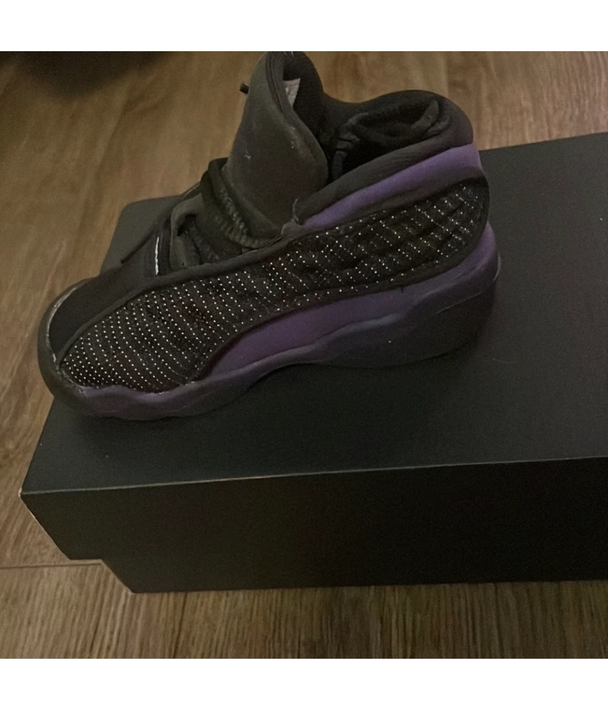 Jordan Kids Air Jordan 13 Retro 'Court Purple' Sneakers Size 7C - photo 4