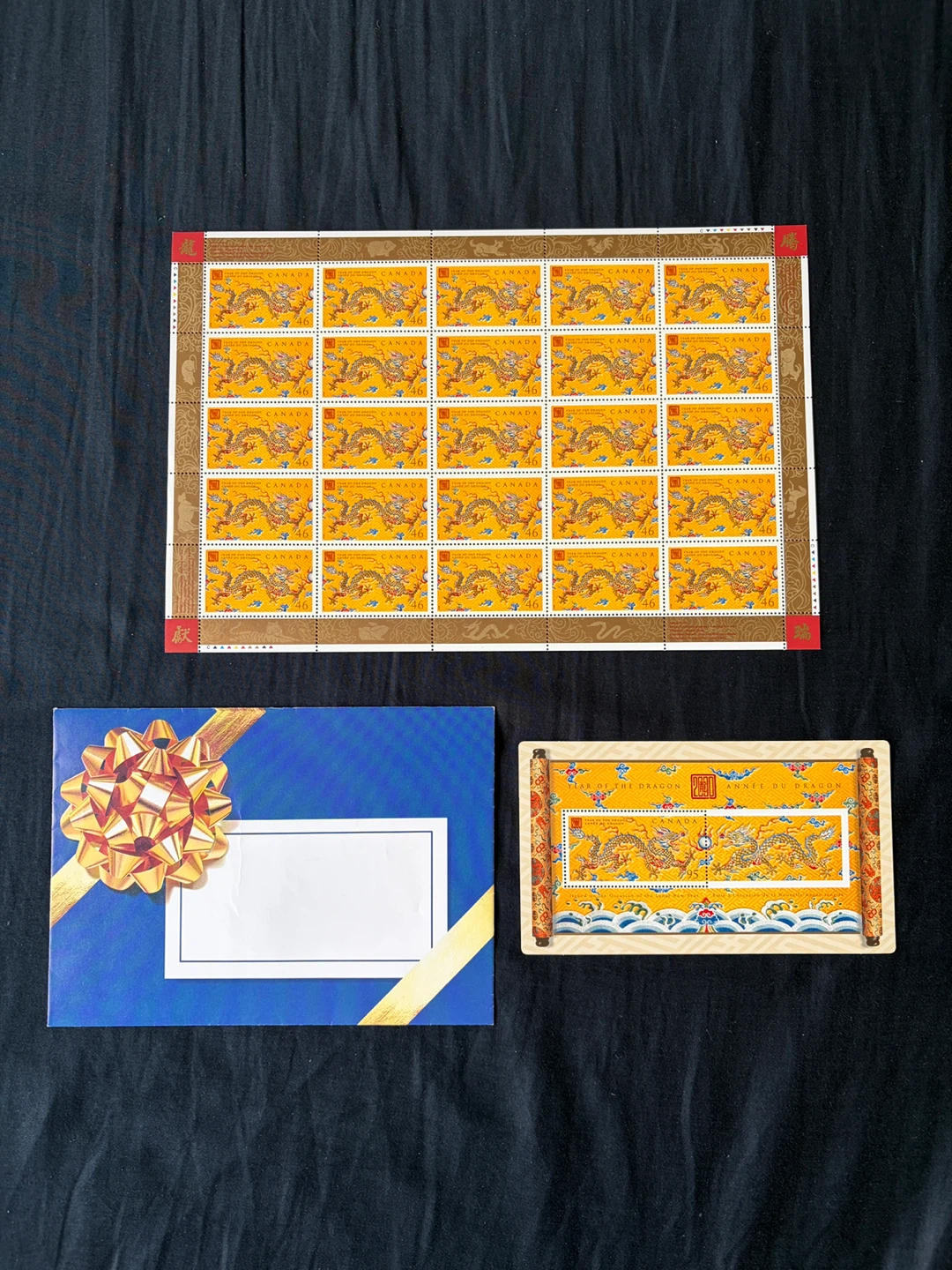 Canada Year of the Dragon Stamps