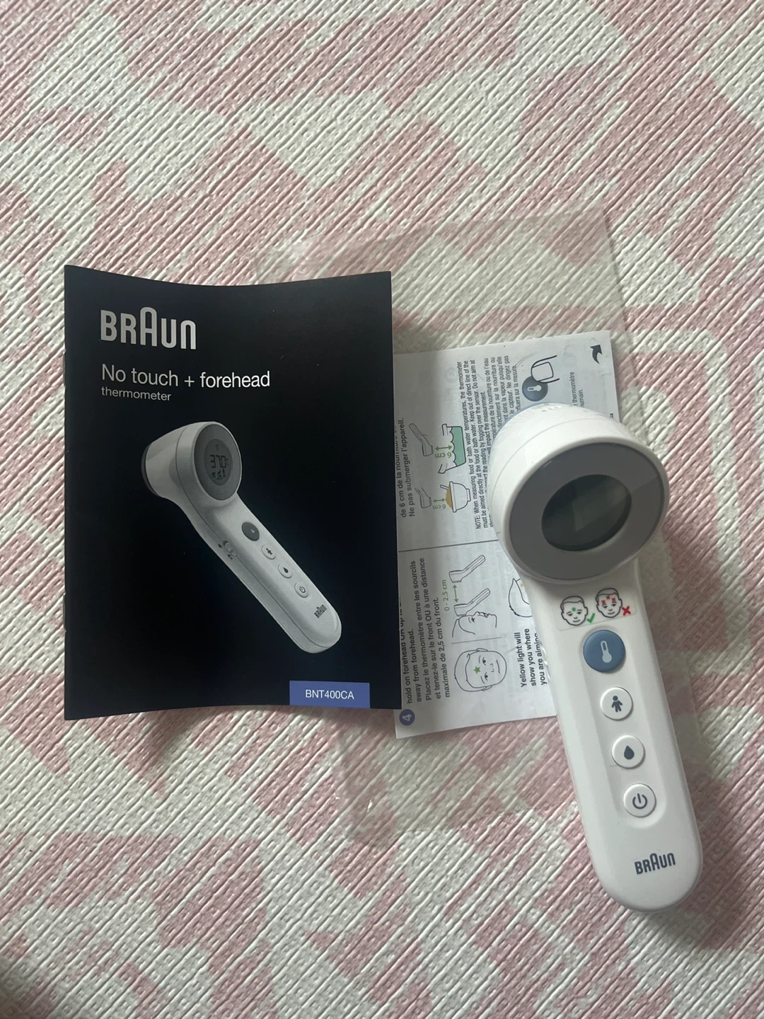 Braun No Touch + Forehead Thermometer BNT400CA