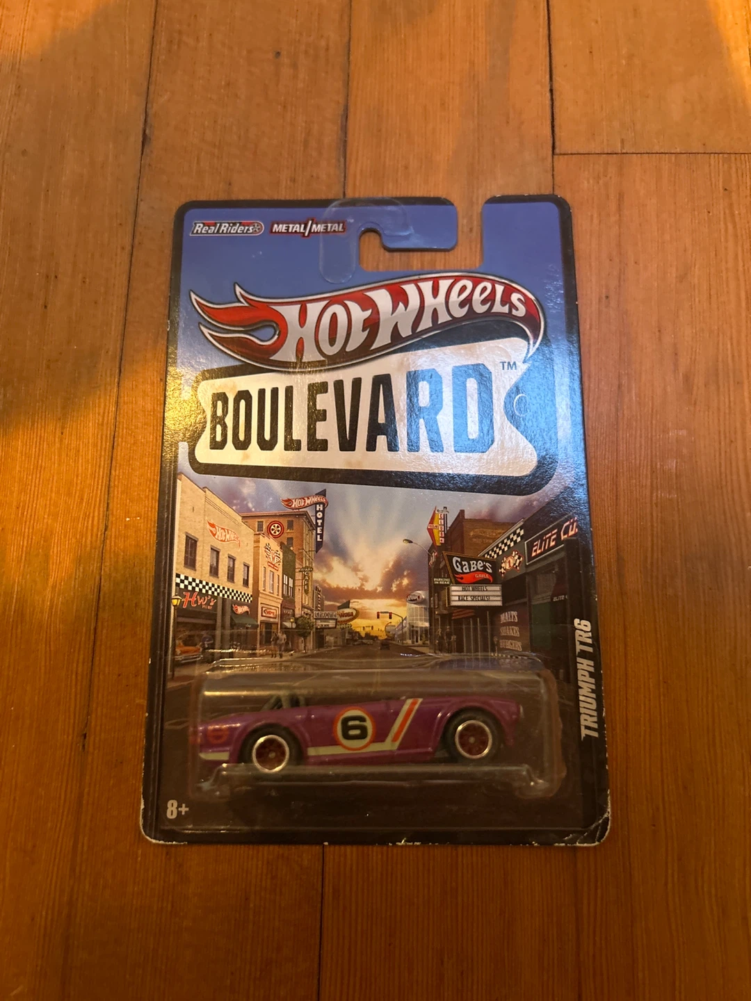 Hot Wheels Boulevard Triumph TR6 Diecast Car